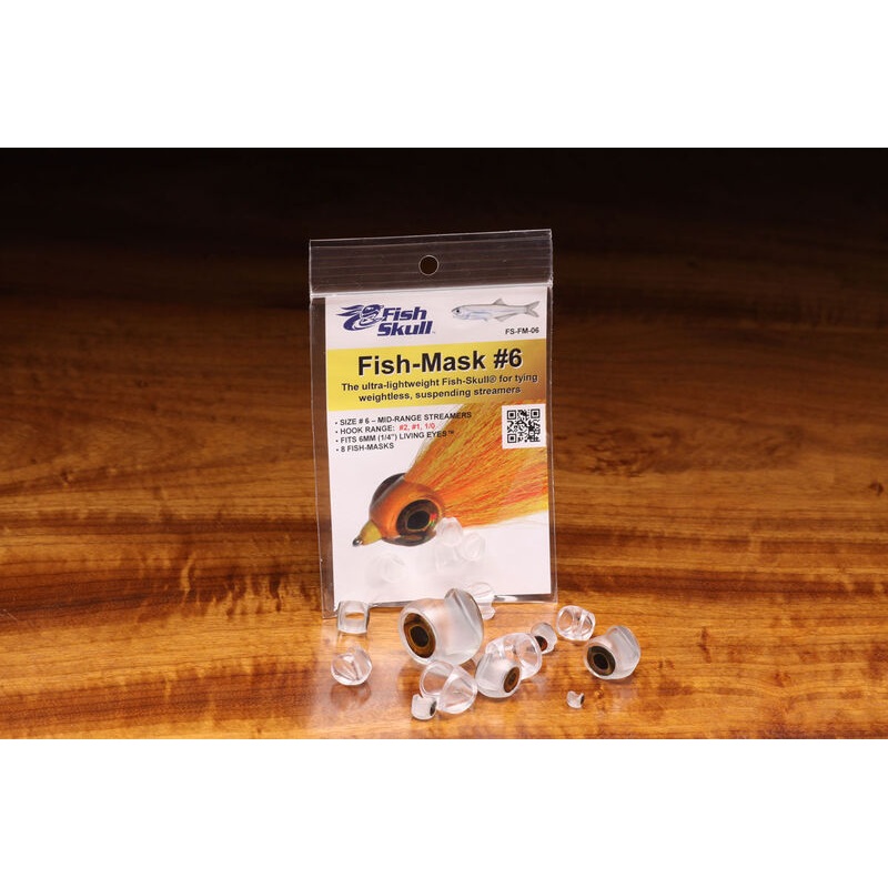 Fish Skull Fish Mask||4 (Hook size |8-4)||5 (Hook size |4-1)||6 (Hook size |2-1/0)||7 (Hook size |1-2/0)||8.5 (Hook Size |1/0-3/0)||10 (Hook size |4/0-6/0)||15 (Hook size |5/0-9/0)