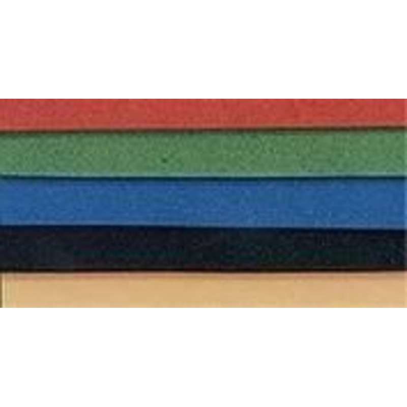 Fly Foam Pack|Salmon Fly Orng.|Tan|Red|White|Black|1/8″ & 1/16″