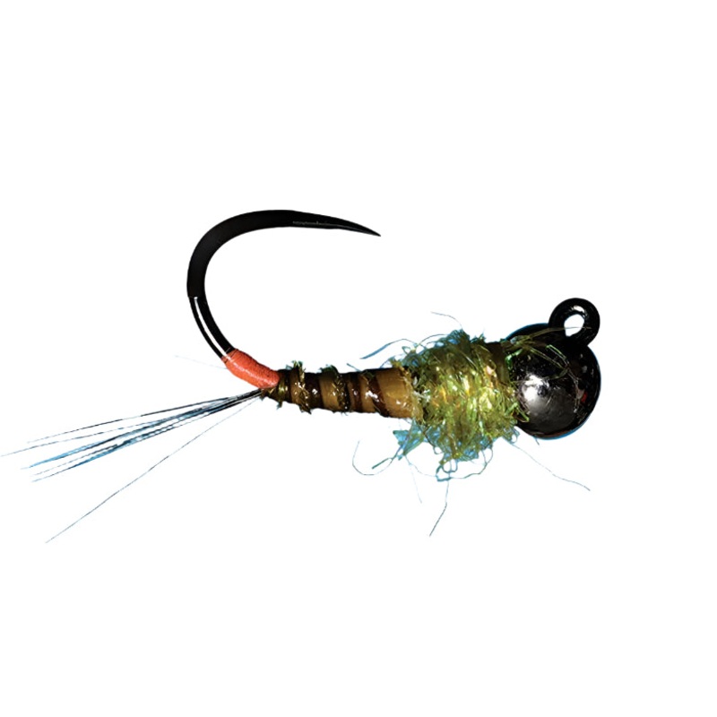 Tungsten Jig Baetis Nymph Fly #18