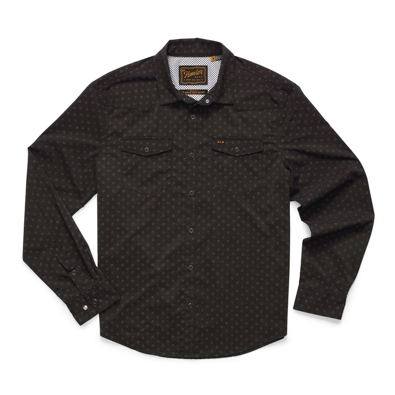 Howler Brothers H Bar B Tech Longsleeve – Little Puddles : Antique Black