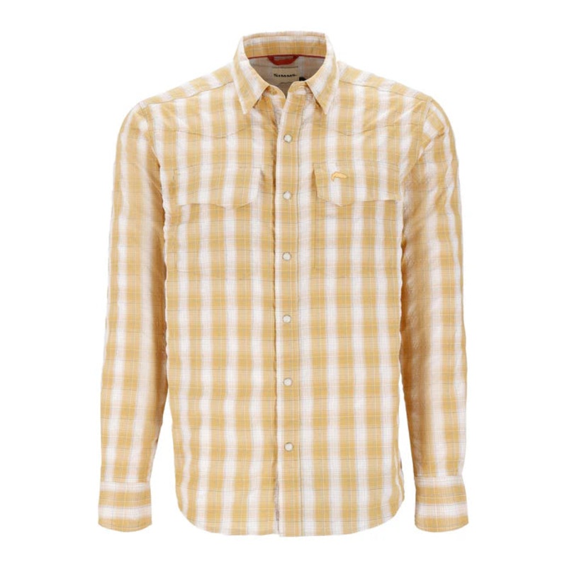 Simms Big Sky LS Shirt|Baltic Amber|S|M|L|XL|XXL|3XL