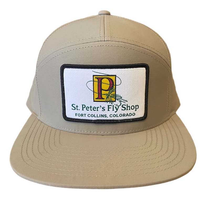 Captuer Headwear St.Peter’s Classic Logo Woven Patch Hat Gravel