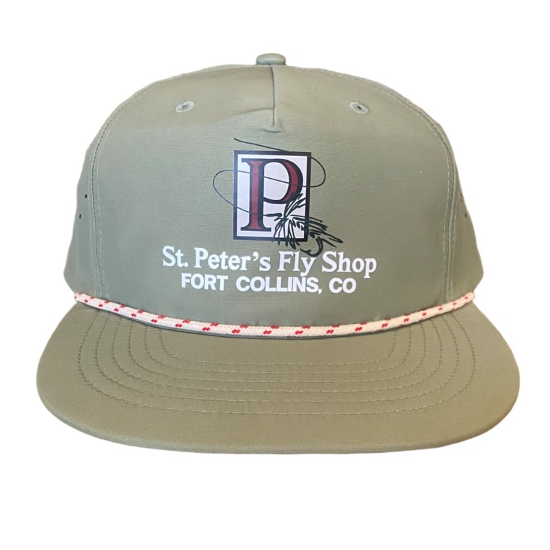 Captuer Headwear St.Peter’s Classic P Print Olive/White/Red Rope