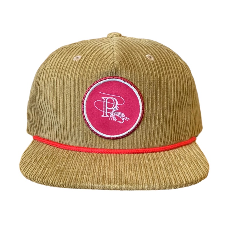 Captuer Headwear St. Peter’s Red Classic P Patch Corduroy Brown/Red Rope