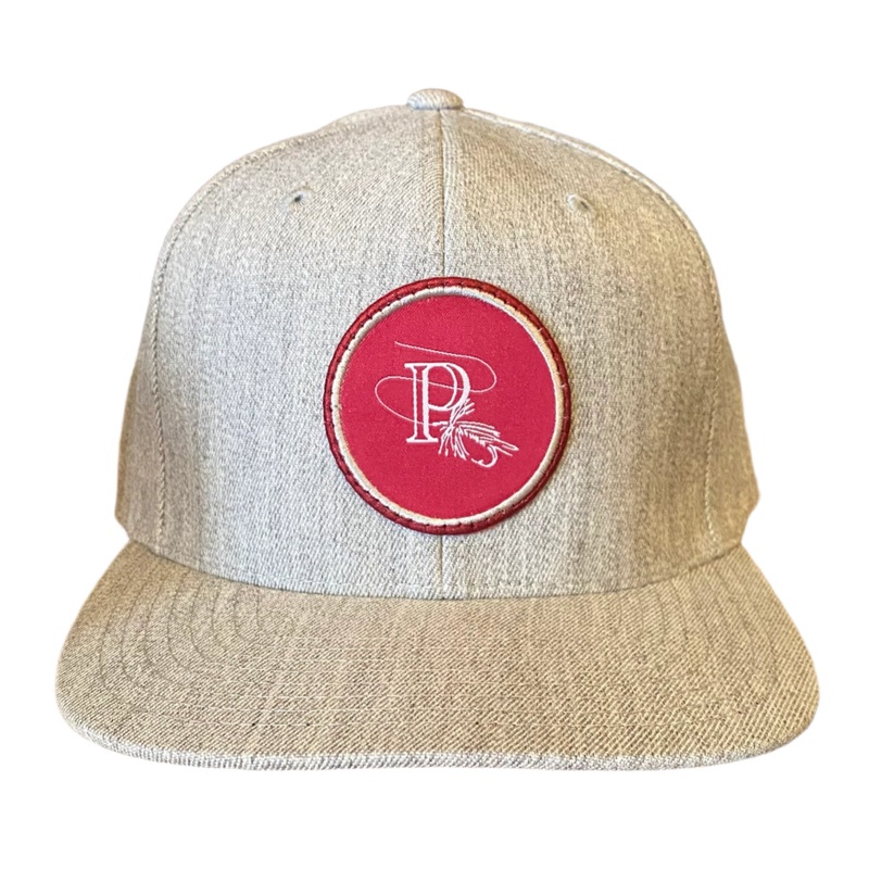 Captuer Headwear St. Peter’s Red Classic P Patch Heather Gray