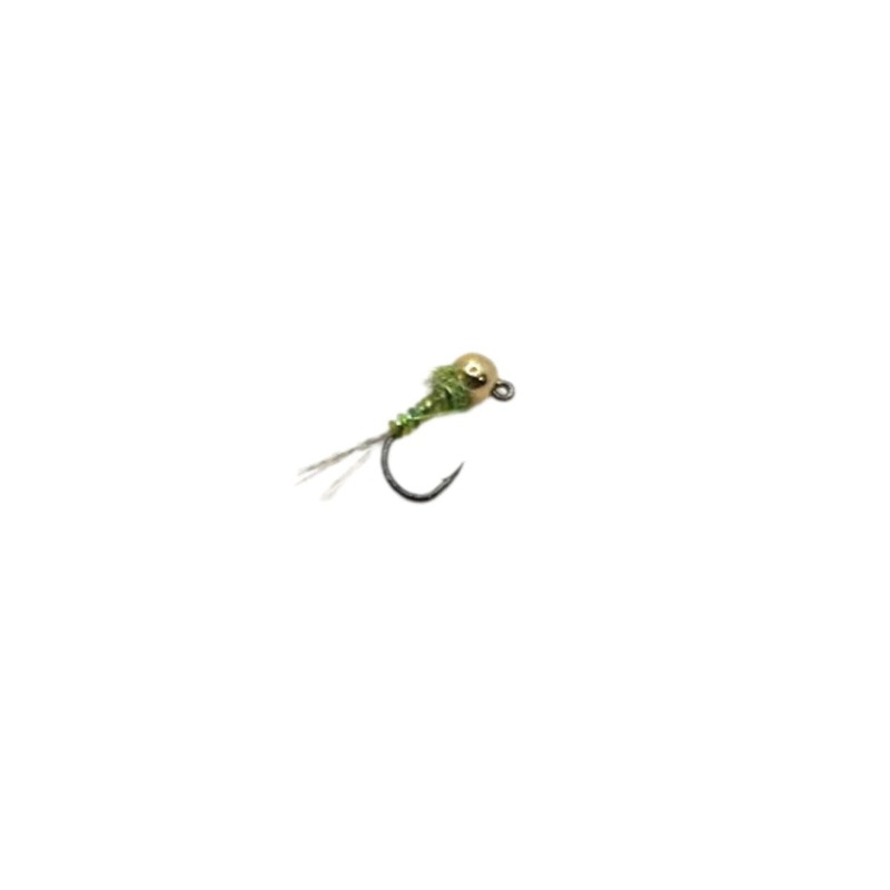 Custom SPFS Jigged Ticket|Chartreuse||16 (3.3mm)