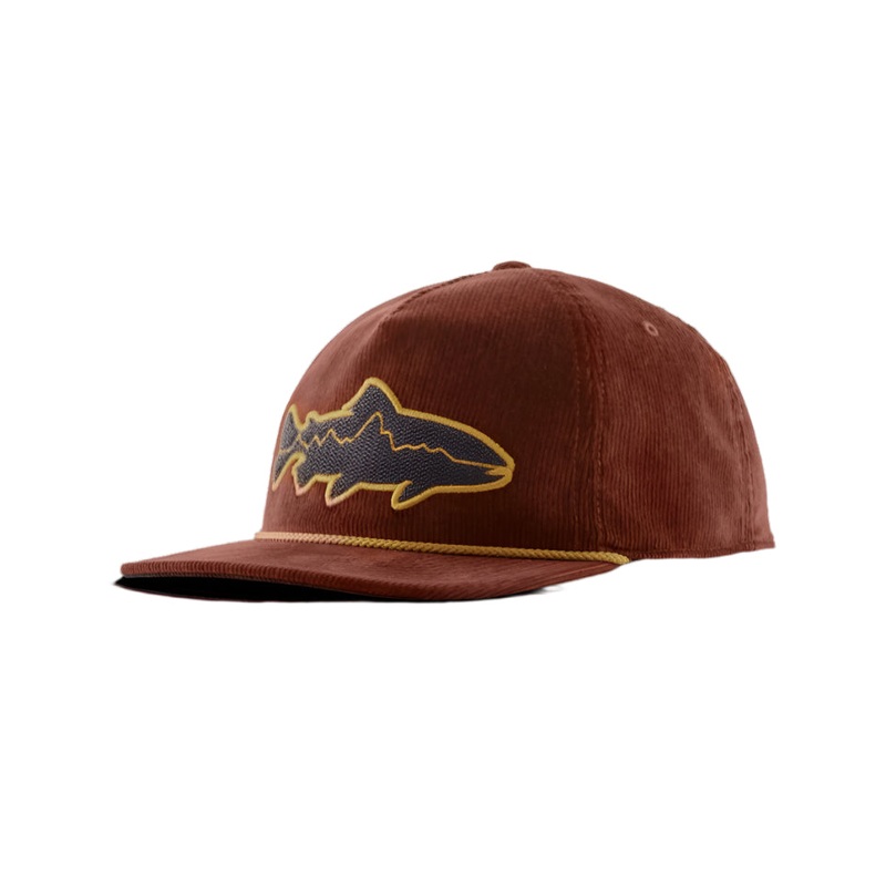 Patagonia Fly Catcher Hat Fitz Roy Trout – Dried Vanilla