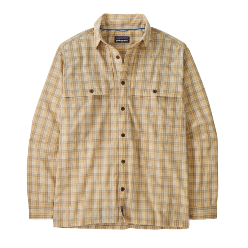 Patagonia L/S Island Hopper Shirt – Dipper: Beeswax Tan