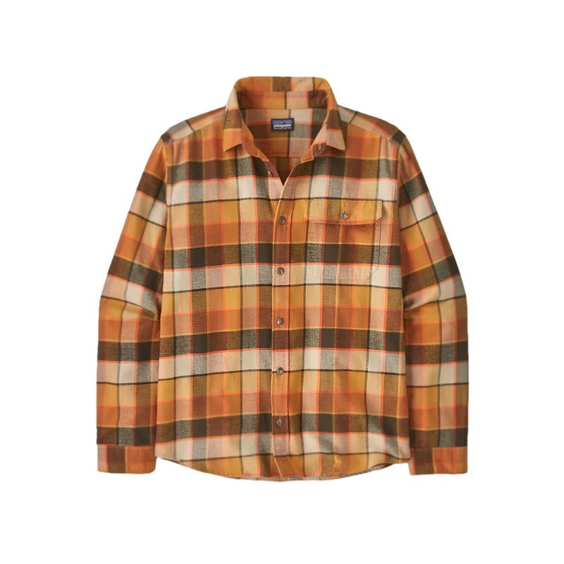 Patagonia L/S Lightweight Fjord Flannel Shirt – Rocky: Otter Brown
