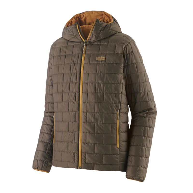 Patagonia Nano Puff Fitz Roy Trout Hoody – Otter Brown