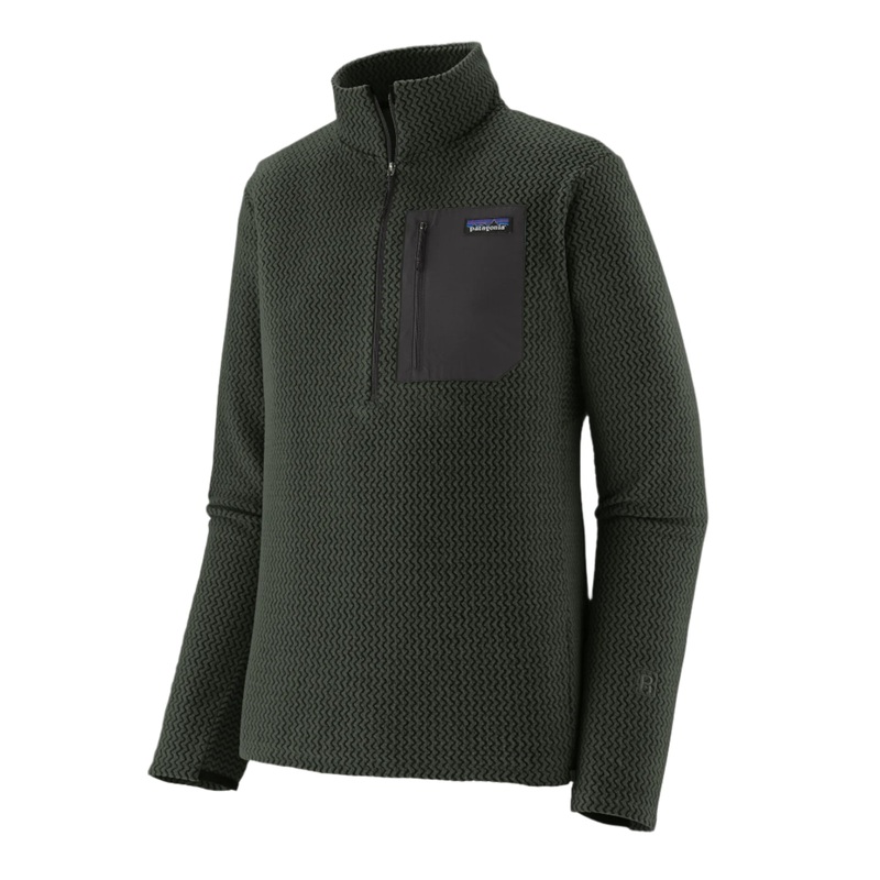 Patagonia R1 Air Zip Neck – Old Growth Green