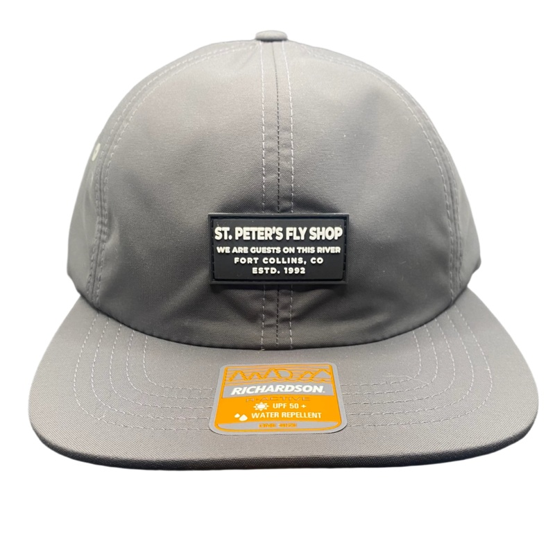 Richardson Sports St. Peter’s Fly Shop Rubber Patch Hat Wildwood Charcoal