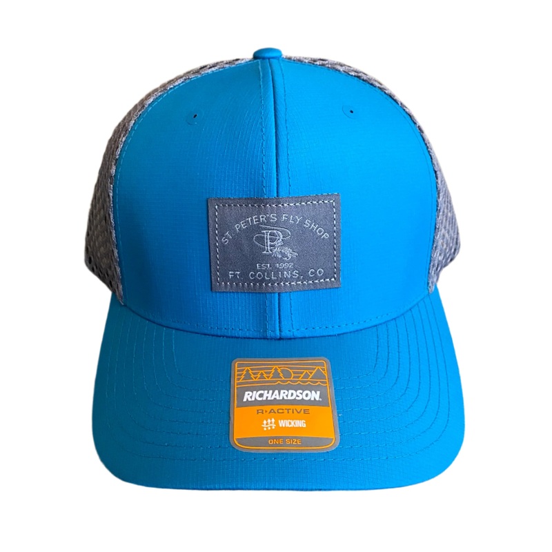 Richardson Sports St. Peter’s Gray Classic P Hat Teal/Charcoal