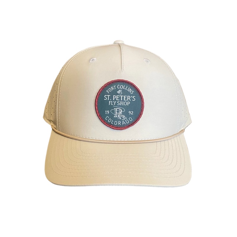 Richardson Sports St. Peter’s Round Patch Hat Elmwood White/Brown Rope