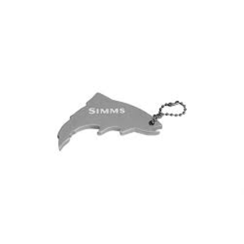 Simms Thirsty Trout Keychain Chrome