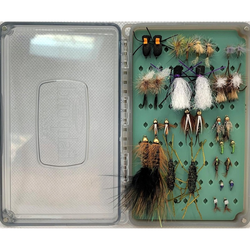 St. Peter’s Poudre River Staff Fly Selection & Box