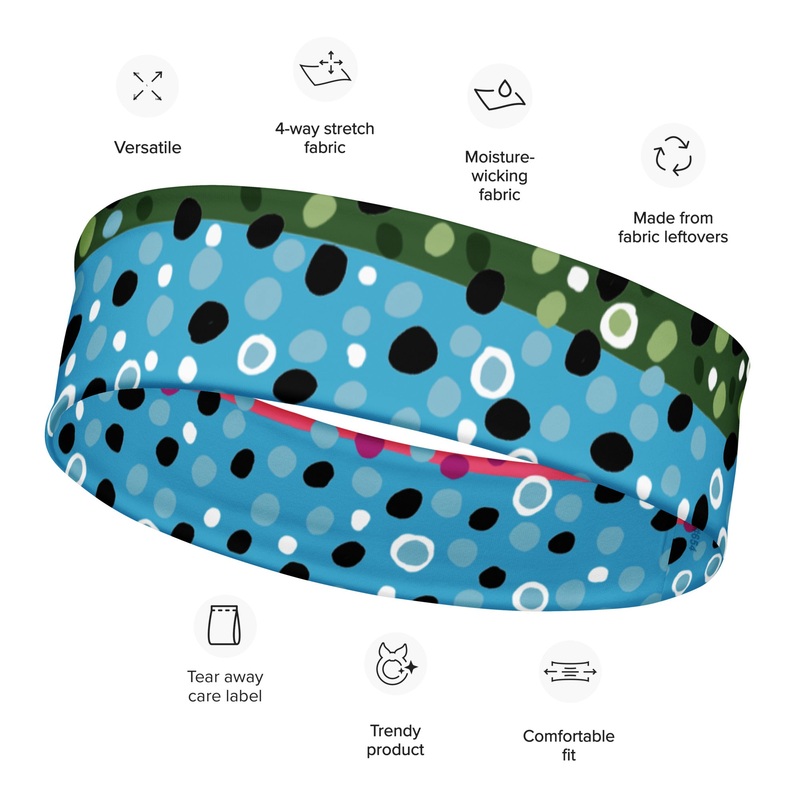 Rainbow Trout Headband