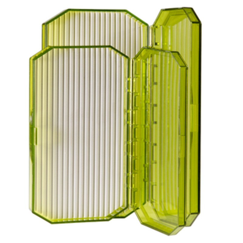 New Phase 1281 Sure-Lock Ridge Foam Fly Box – Large