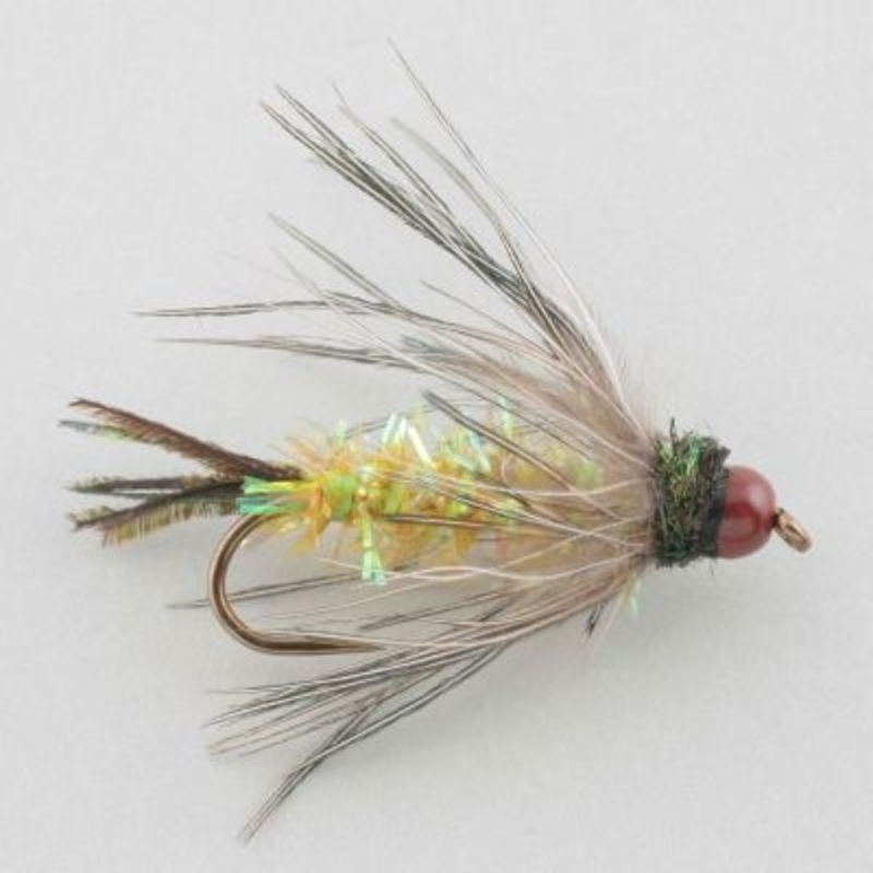 Brown Bead Nvo Caddis Pupa||8|CADDIS Peacock
