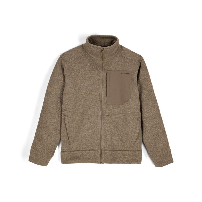 Simms Men’s Harbor Fleece|Black Heather|Sturgeon Heather|S|M|L|XL|XXL