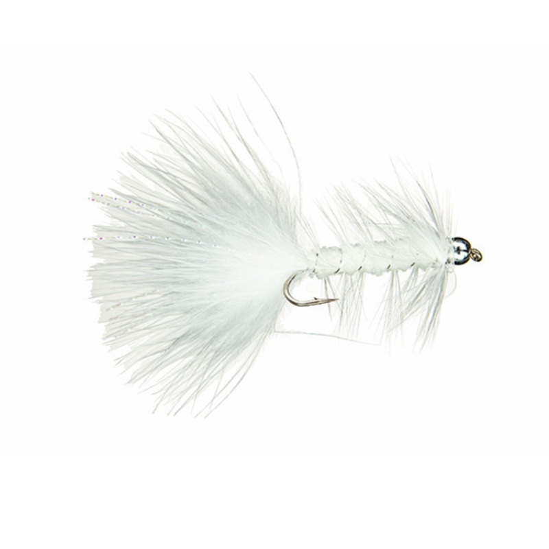 Bead Head Woolly Bugger White|4|6|10|8