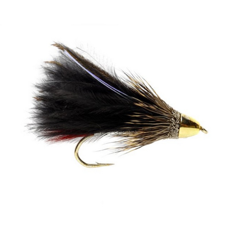 Conehead Marabou Muddler Black