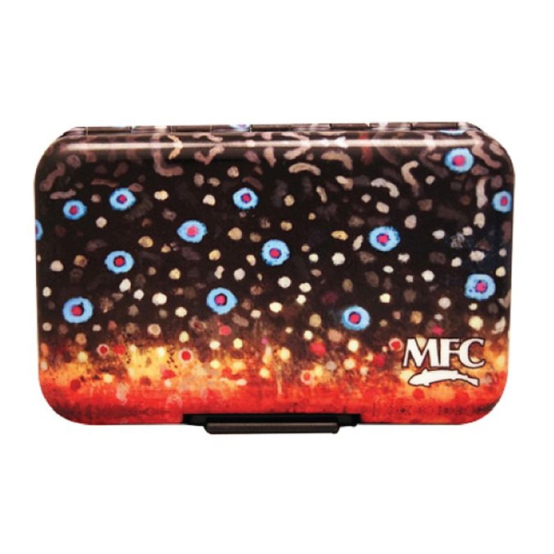 MFC Aluminum Slit Foam Box – Sundell’s Brook Trout Skin