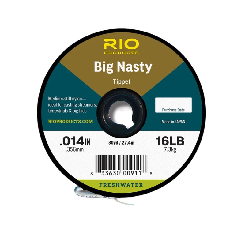 Rio – Big Nasty Tippet 30yd|10lb|12lb|16lb|20lb