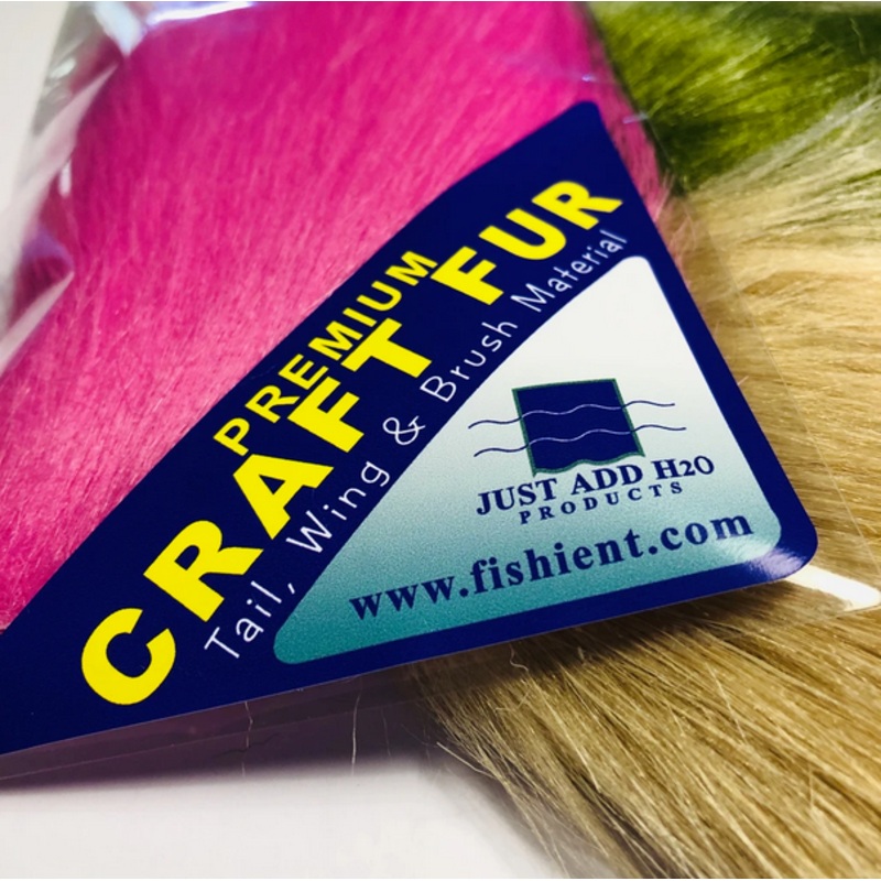 Just Add H20 – Craft Fur|White|Cream|Tan|Red|Chartruese|Olive|Grey|Purple|Black|Pink