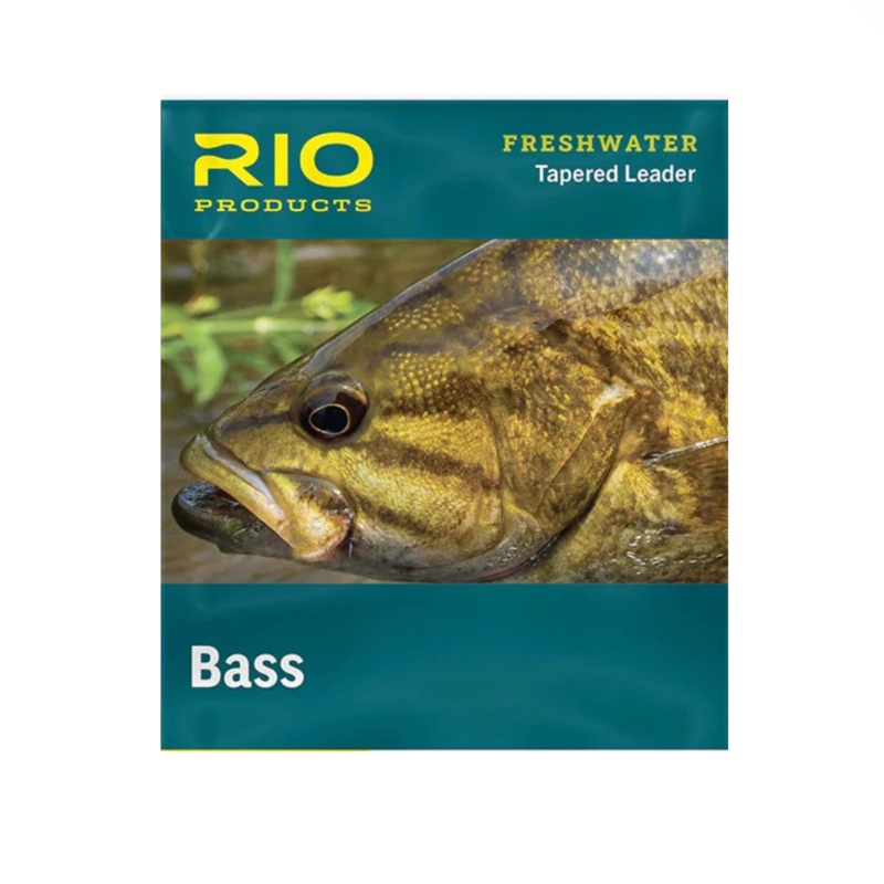 RIO Bass Leaders 3-Pack|9′ 8lb|9′ 10lb|9′ 12lb|9′ 16lb