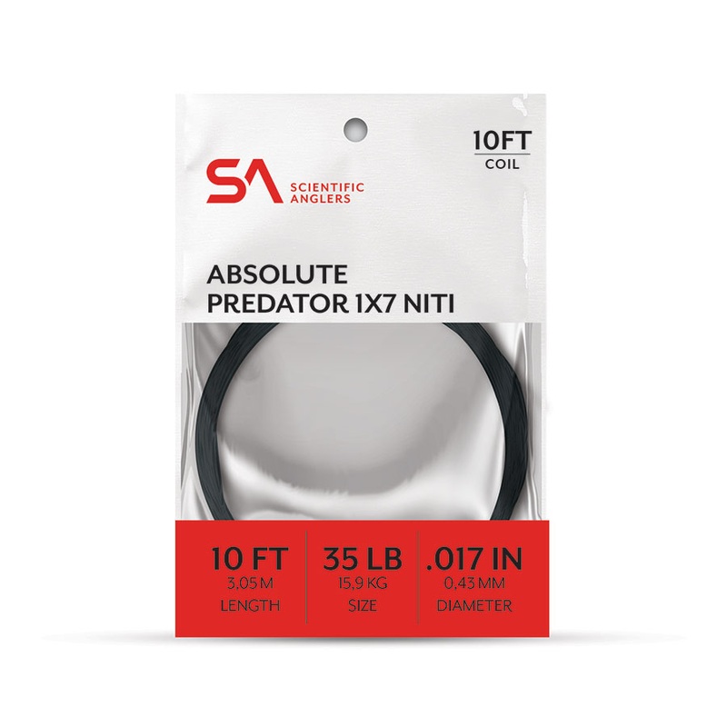 Scientific Anglers – Absolute Predator 1×7 Nickle Titanium Wire Tippet