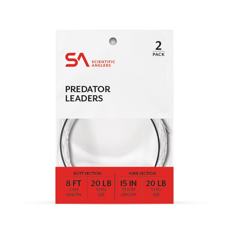 Scientific Anglers – Absolute Predator 7.5′ Wire Leaders – 2 Pack