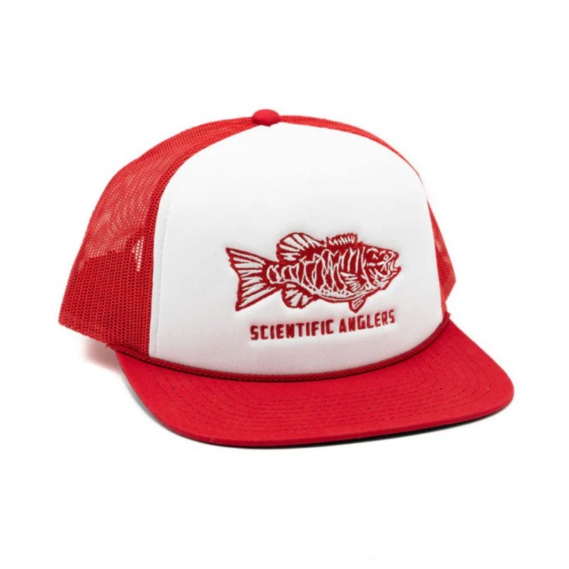 Scientific Anglers – Stockton Smallmouth Red/White Trucker Hat