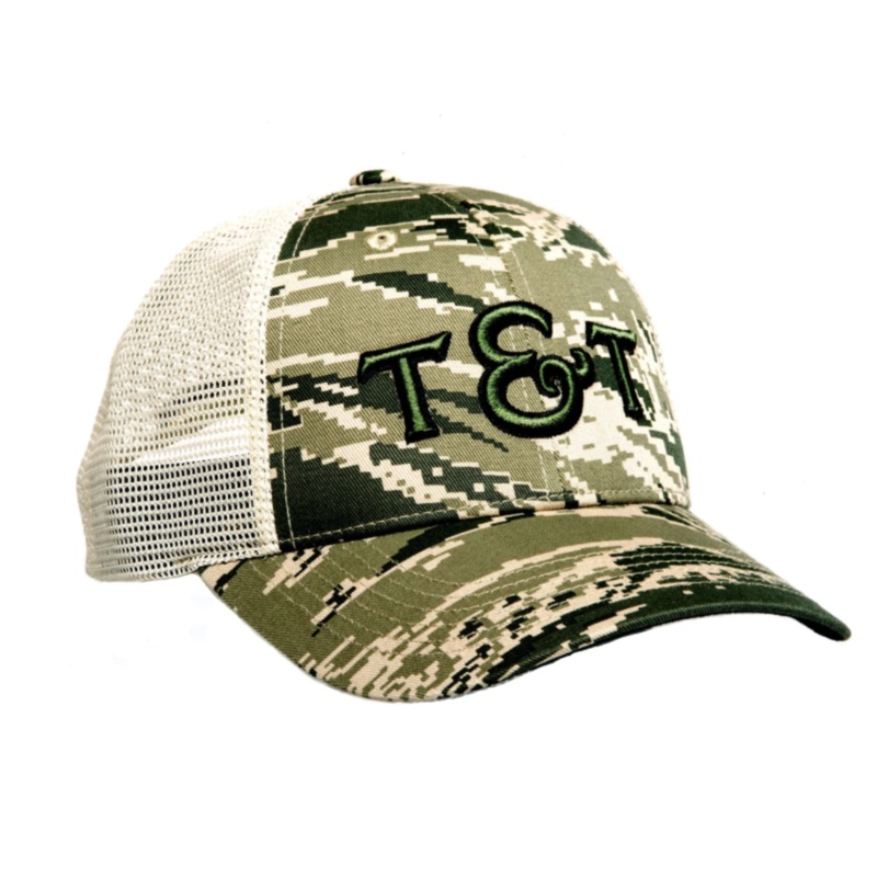 Thomas & Thomas – Camo T&T Trucker Hat