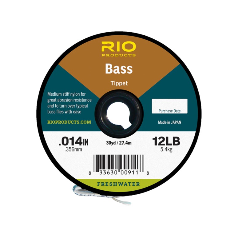 RIO Bass Tippet|8lb|10lb|12lb|16lb