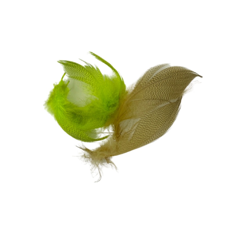 Wapsi Mallard Flank Barred|Natural|Brown|Black|Olive|Purple|Tan|Green Drake|Lt. Olive|Dyed Wood Duck|Rusty Brown|Mayfly Yellow|Dun|Red|Fl. Chartreuse|Peacock Blue|Fl Pink