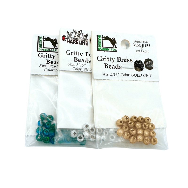 Hareline – Gritty Tungsten Beads