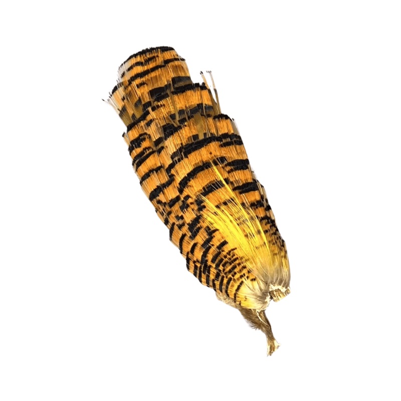 OFISHL – Golden Pheasant Neck|Red|Peach|Natural|Purple