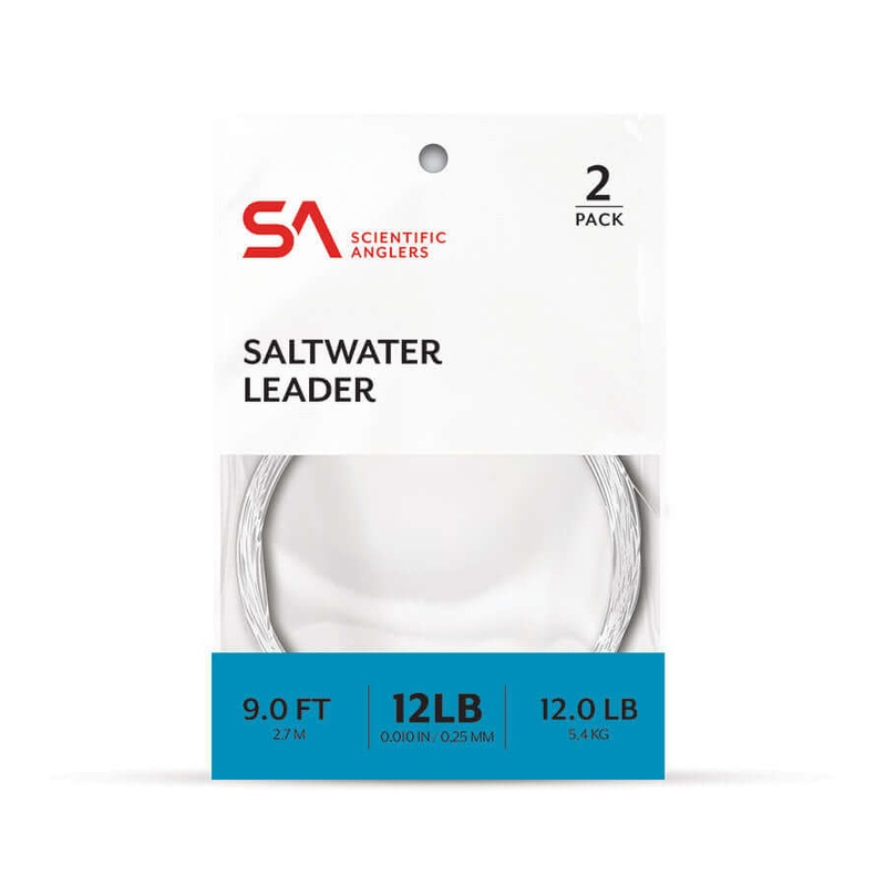 Scientific Angler – Saltwater Leader 9′ – 2 pk