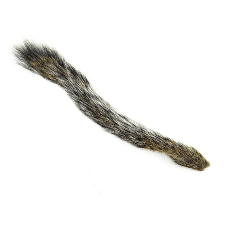 Shor Squirrel Tail|Gray|Black|Brown