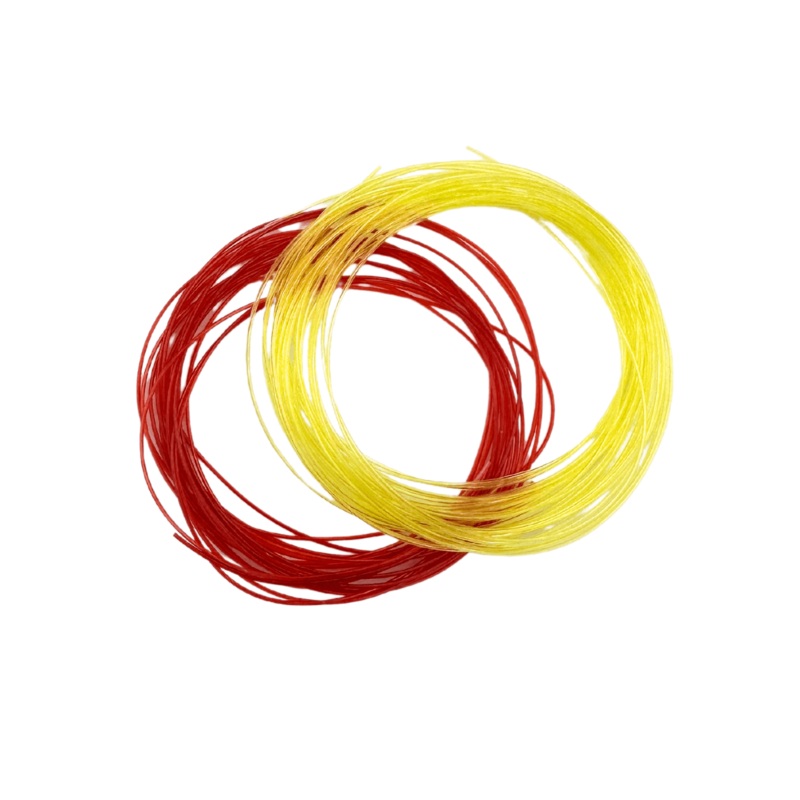 Wapsi Stretch Tubing|Tan|Wine|Amber|Clear|Olive|Red|Fl. Chart|Brown|Black|Rust|Yellow|Green|Orange|Gray|Shrimp|Medium|Small|Micro