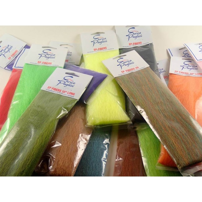 EP Fibers – Original|Slate|White|Lt. Olive|Olive|Grey|Golden Olive Minnow|Red|Rust|Sand|Green Chartreuse|Sage|Sky Blue|Purple|Black|Beige|Tan|Brown|Dark Brown|Orange|Lime|Yellow|Yellow Chartreuse|Hot Pink UV
