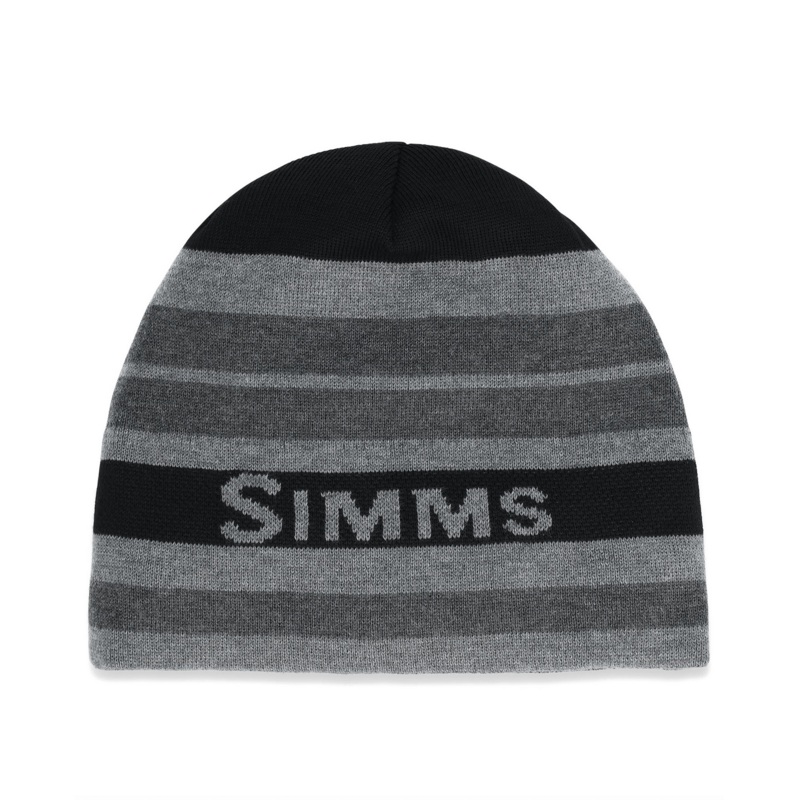 Simms Everyday Beanie – Carbon Stripe