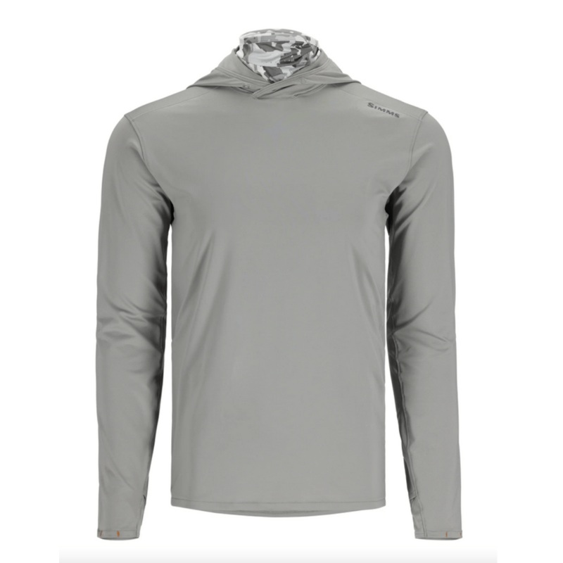 Simms M’s Solarflex Guide Hoody – Cinder/Regiment Camo Cinder