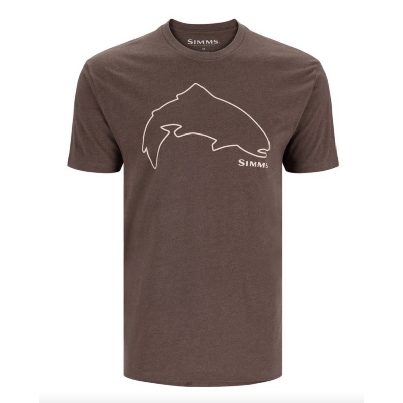 Simms – M’s Trout Outline T-Shirt