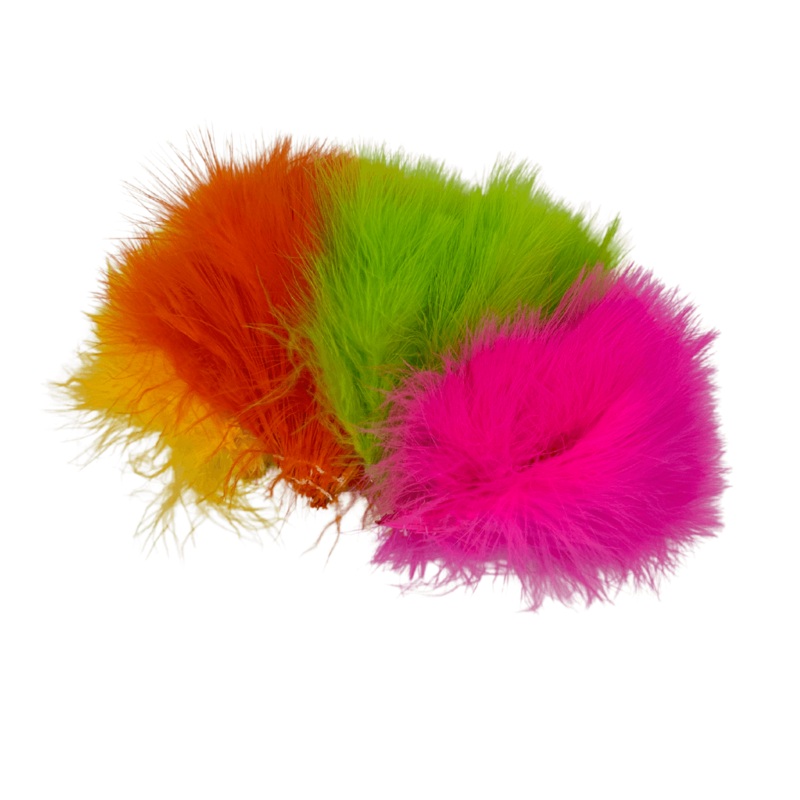 Strung Marabou (Blood Quills)|Yellow|Orange|Ginger|Brown|Red|Light Olive|Pearl Grey|Sculpin Olive|Fl. Yellow|Fl. Chartreuse|Fl. Pink|Fl. Cerise|Black|White|Peach|Burnt Orange|Peacock Blue|Purple|Tan|Fl. Orange|Fl. Fire Orange|Pink