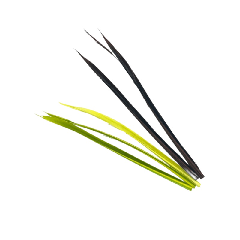 Wapsi Turkey Biots|Amber|Sulpher Yellow|Mahogany Brown|Tan|Green Drake|Adams Grey|Callibeatis|White|Blue Winged Olive|March Brown|Lt. Cahill|Caddis Green|Black|Olive|Rusty Brown|Blue Dun