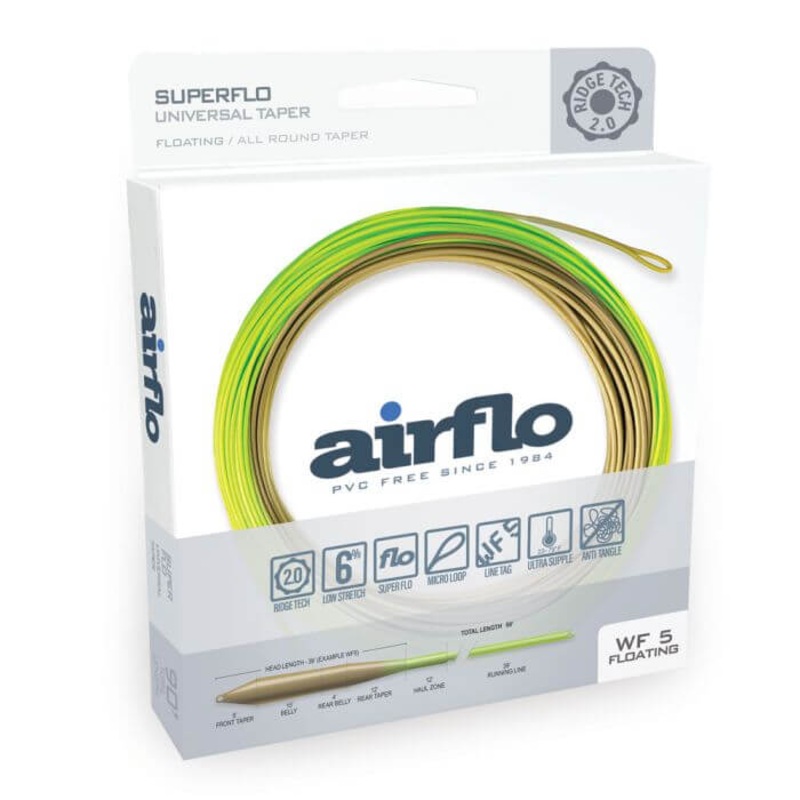 Airflo Superflo Ridge Tech 2.0 Universal Taper