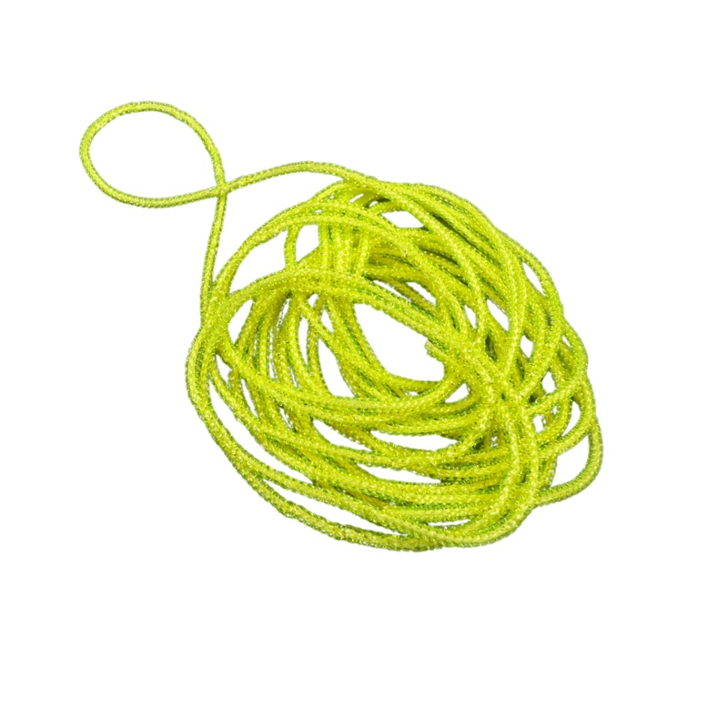 Hareline – Pearl Core Braid|Yellow