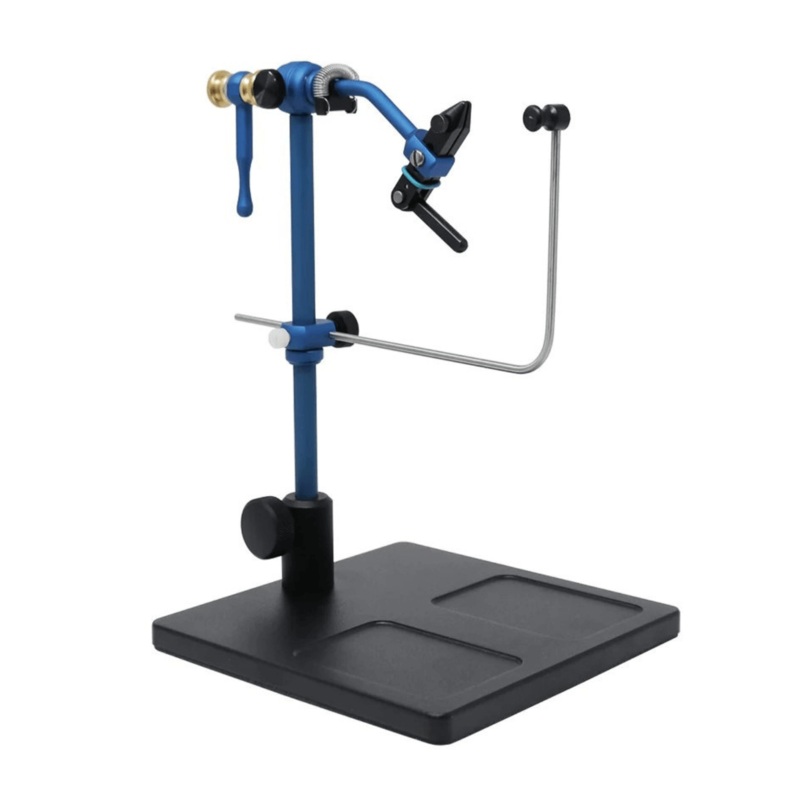 Renzetti Traveler 2500 Limited Edition Blue Vise 66 Pedestal Base Model w/ Mtl. Clip Right Hand
